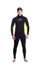 Гидрокостюм Фридайвер мужской 3мм ультраспан/открытая пора черный Гидрокостюм Фридайвер мужской 3мм ультраспан/открытая пора черный